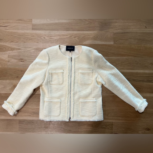 New York Lafayette 148 tweed jacket in excellent condition size 10 - Picture 3 of 5